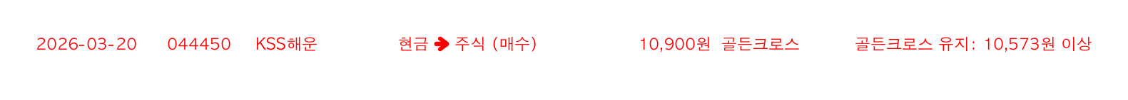 포지션 변화 알림