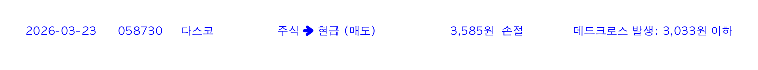 포지션 변화 알림