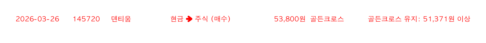 포지션 변화 알림