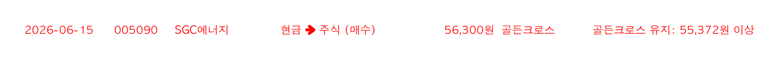 포지션 변화 알림