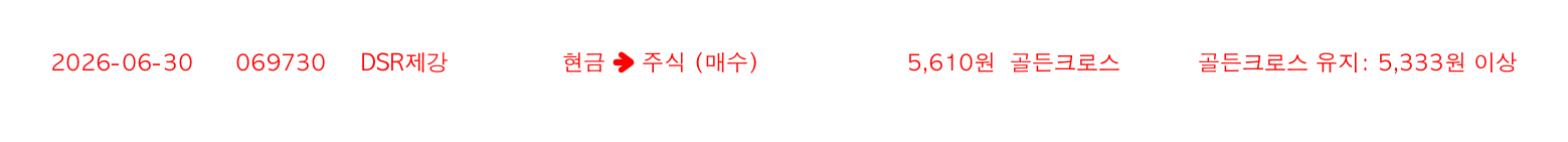 포지션 변화 알림