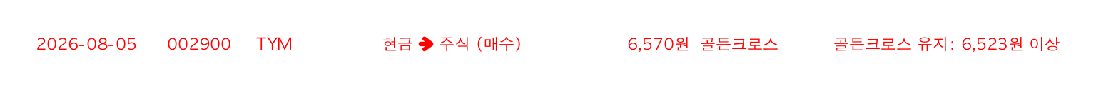 포지션 변화 알림
