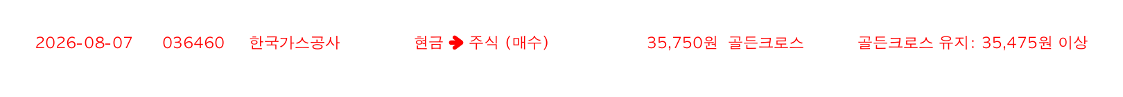 포지션 변화 알림